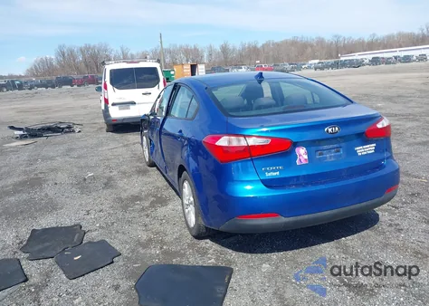 2014 Kia Forte Lx z USA, uszkodzony, nr VIN KNAFX4A68E5146699